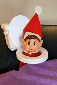 Rampenissen som skibidi-toilet, mannen som kommer opp fra toalettet