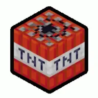 TNT Minecraft eksplosjon