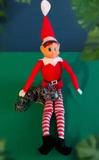 Rampenissejenta og flexi-dragon fleksi-drage